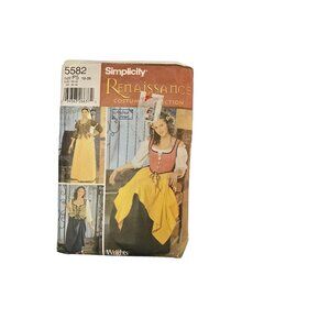 Simplicity #5582 Womens Sizes 12-20 Historical-Inspired Dresses & Accessories